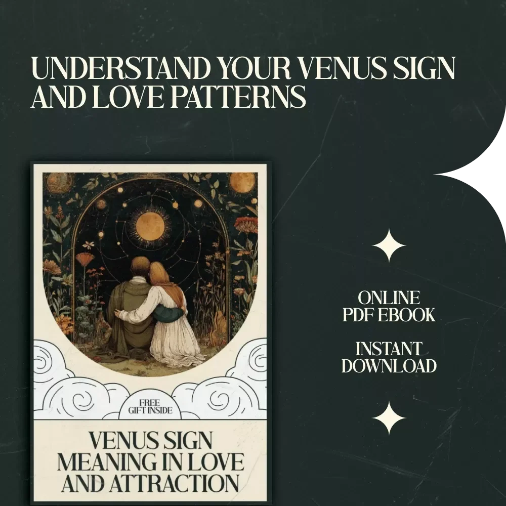 Venus Sign Meaning in Love and Attraction – Astrology Love Guide, Venus Sign Compatibility Workbook, Relationship Astrology eBook, Birth Chart Love Meaning, Dating & Attraction Astrology Guide