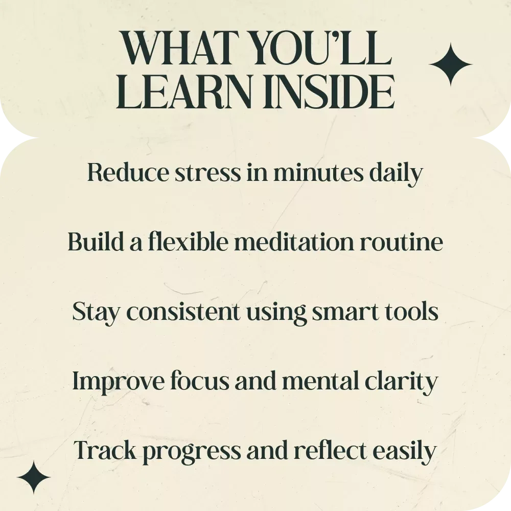 Find Your Calm in Minutes – Meditation Routine for Busy Schedule Guide
