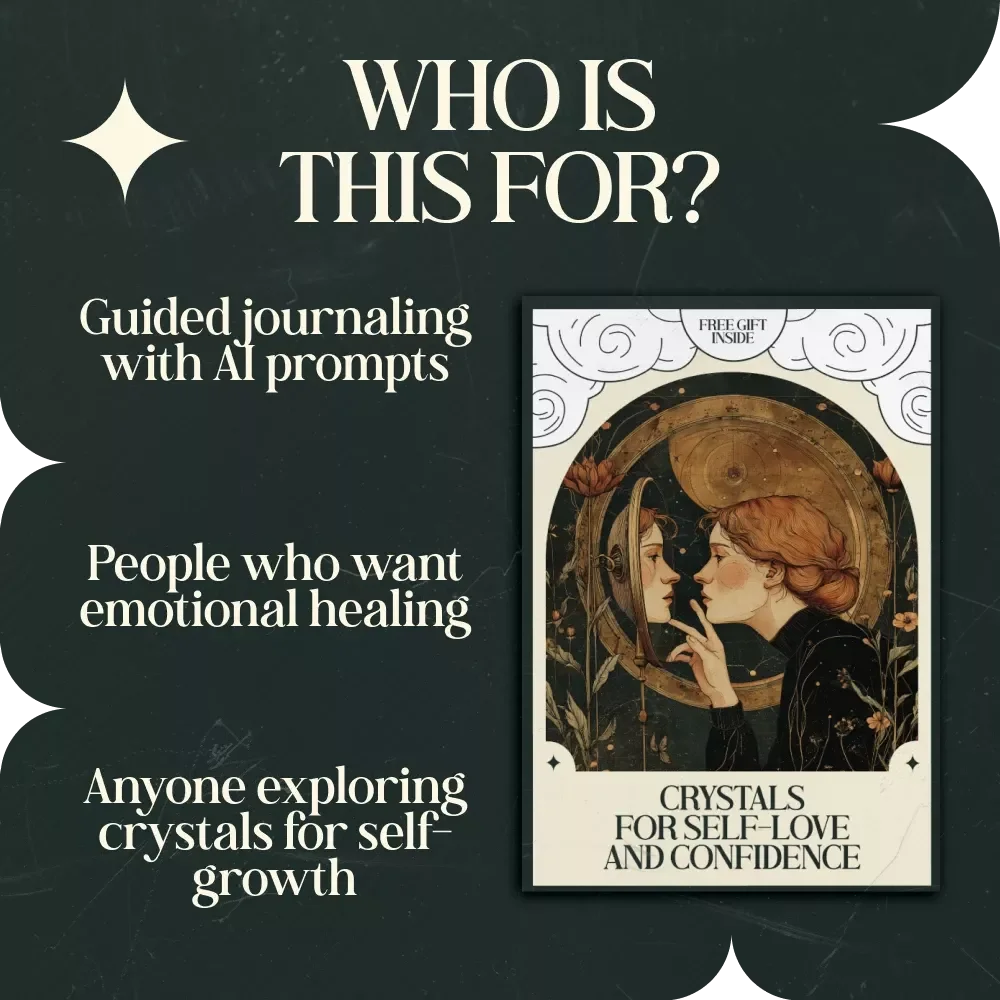 Crystals for Self-Love and Confidence Guide | Crystals That Support Self Love and Confidence eBook, Healing Crystals Guide, Self Care Digital Download