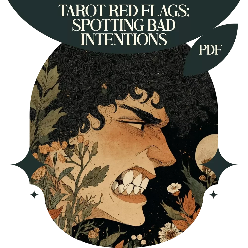 Tarot Red Flags: Spotting Bad Intentions - A Tarot Checklist for Identifying Manipulative or Hidden Motives