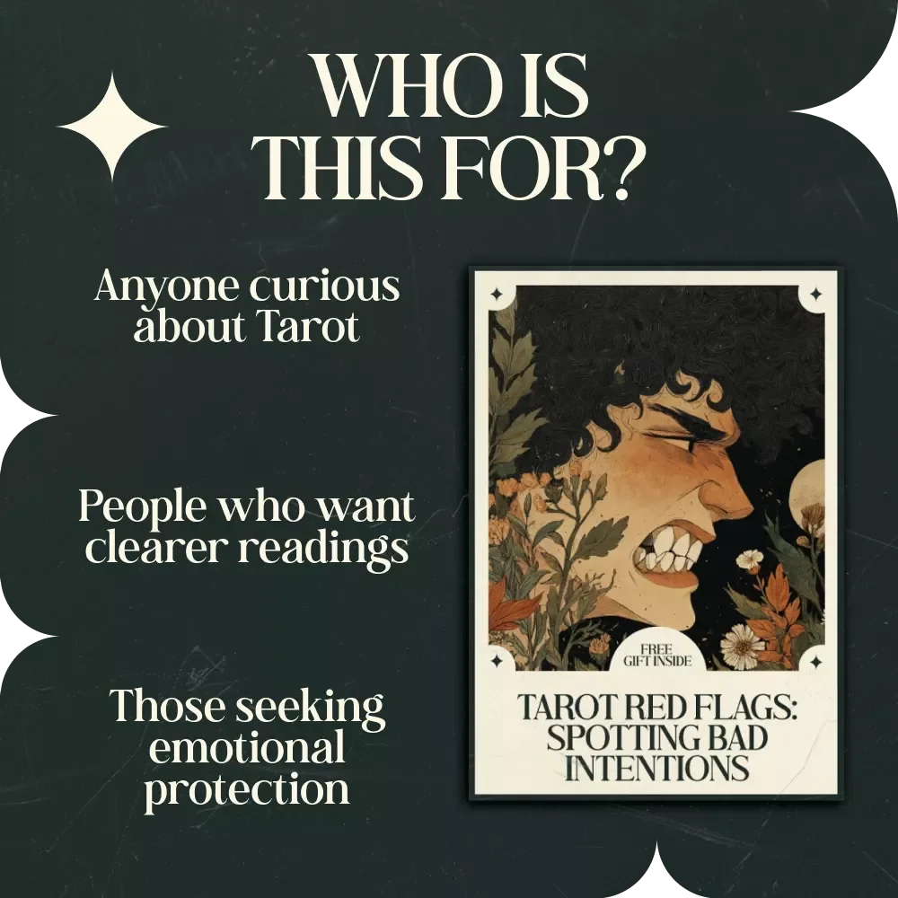 Tarot Red Flags: Spotting Bad Intentions - A Tarot Checklist for Identifying Manipulative or Hidden Motives