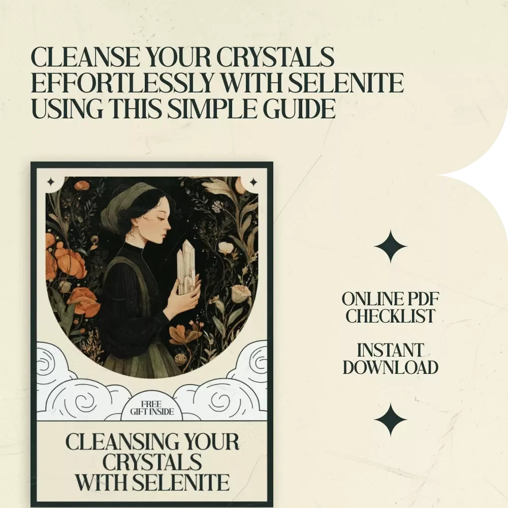 Cleansing Your Crystals with Selenite – Essential Guide and Checklist for Effective Crystal Cleansing
