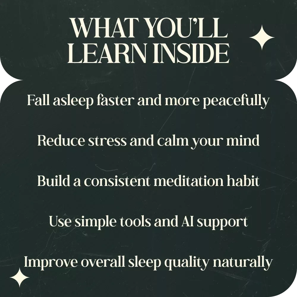 Your Simple Night Meditation: Step-by-Step Meditation Routine Before Sleep Guide for Restful Nights