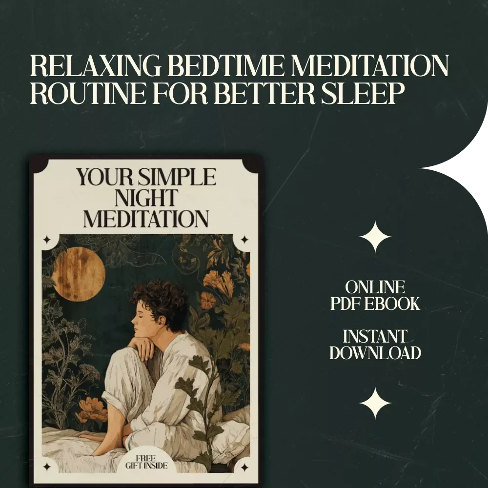 Your Simple Night Meditation: Step-by-Step Meditation Routine Before Sleep Guide for Restful Nights