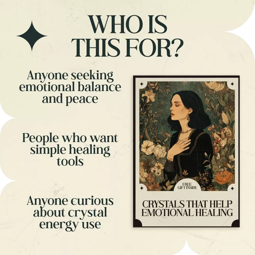 Crystals That Help Emotional Healing Guide – Discover Crystals That Support Emotional Healing, Self-Love, Calm, and Inner Balance Digital Download