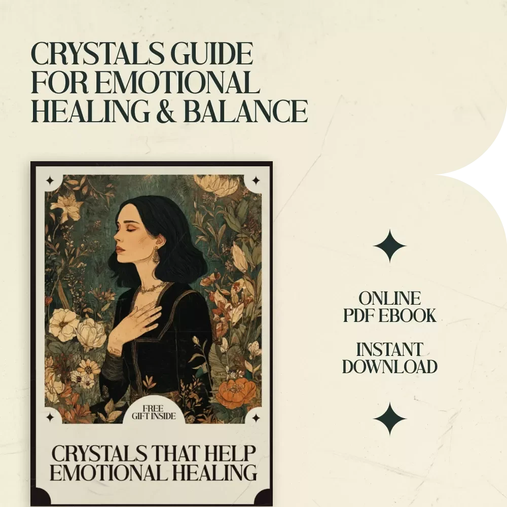 Crystals That Help Emotional Healing Guide – Discover Crystals That Support Emotional Healing, Self-Love, Calm, and Inner Balance Digital Download