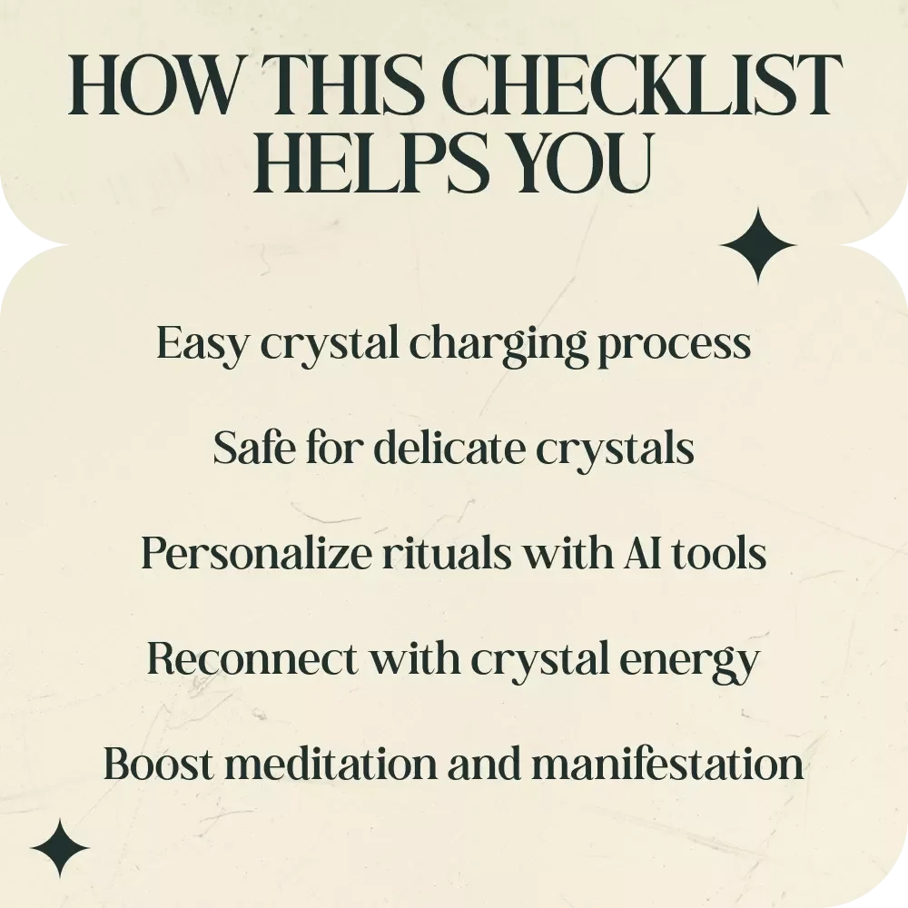 Charging Your Crystals with the Energy of the Sun - A Complete Guide & Checklist