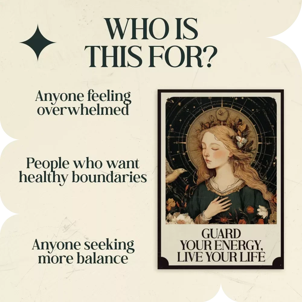 Guard Your Energy, Live Your Life: Personal Energy Boundaries & Daily Routine Guide for Self-Care and Emotional Balance