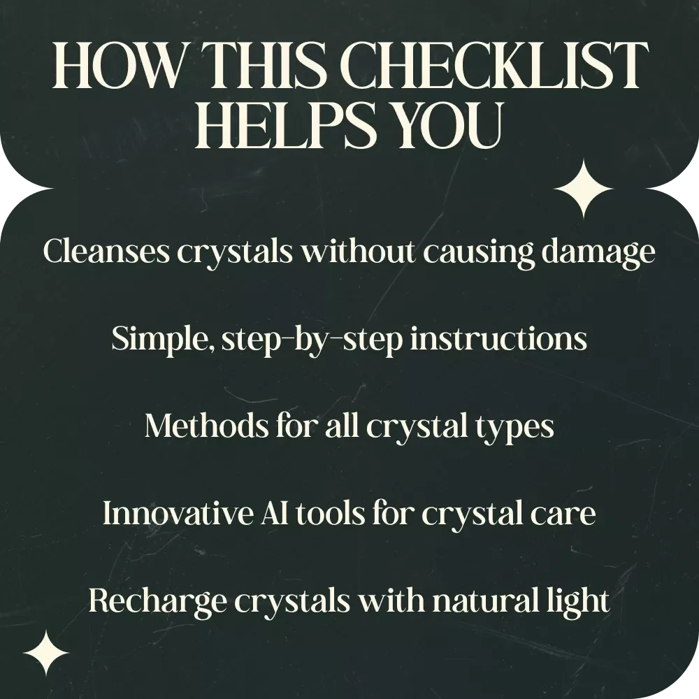 Cleanse Your Crystals with Confidence: A Complete Guide to Cleansing Crystals Safely at Home