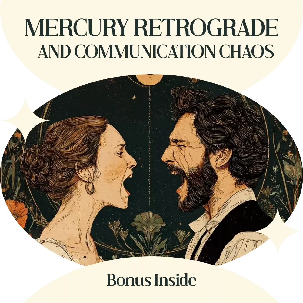 Navigating Mercury Retrograde and Communication Chaos – Practical Astrology Guide to Mercury Retrograde and Communication Problems, Digital Download Self-Help Guide for Clear Conversations & Retrograde Survival