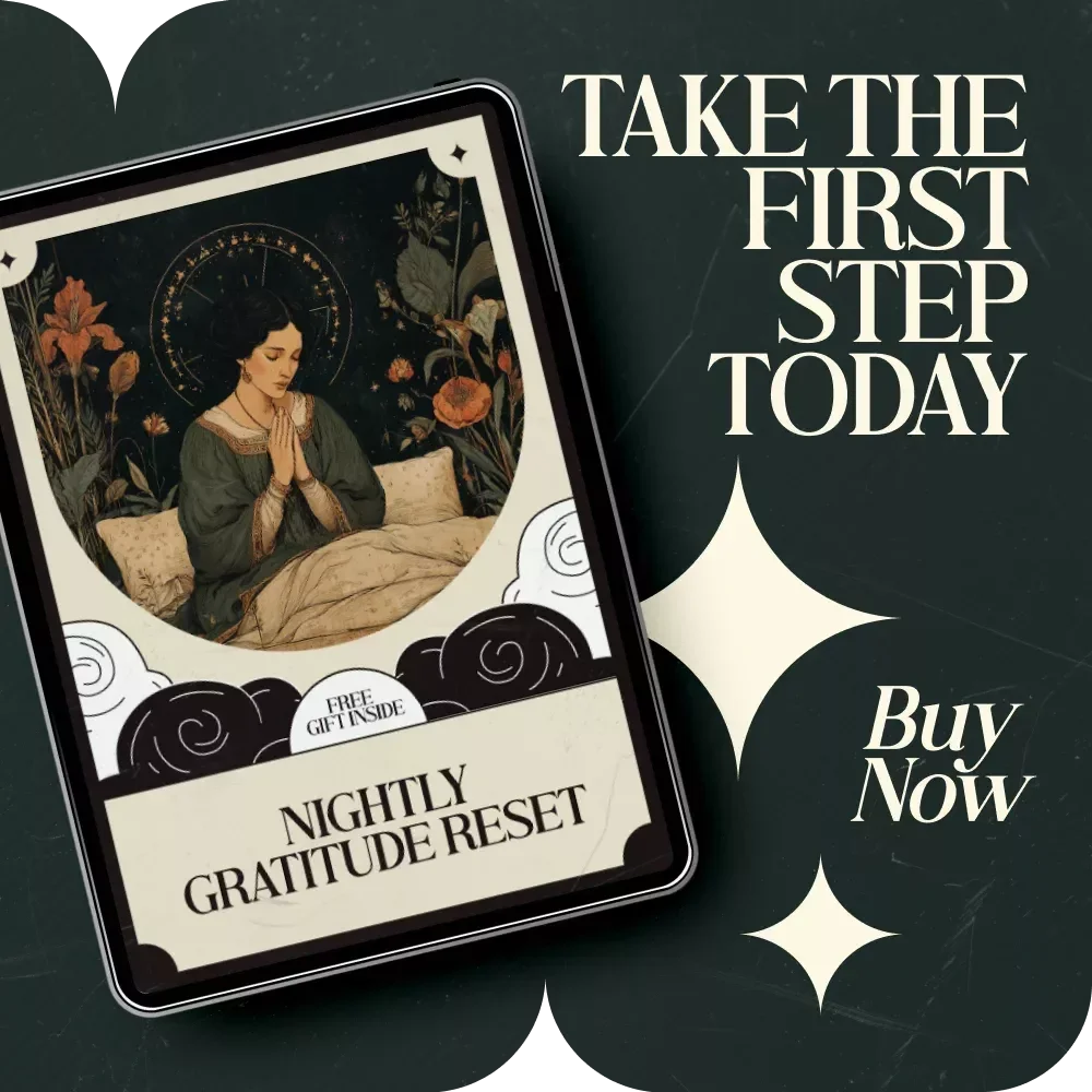 Nightly Gratitude Reset – Digital Checklist for Gratitude Practice Before Sleep Routine