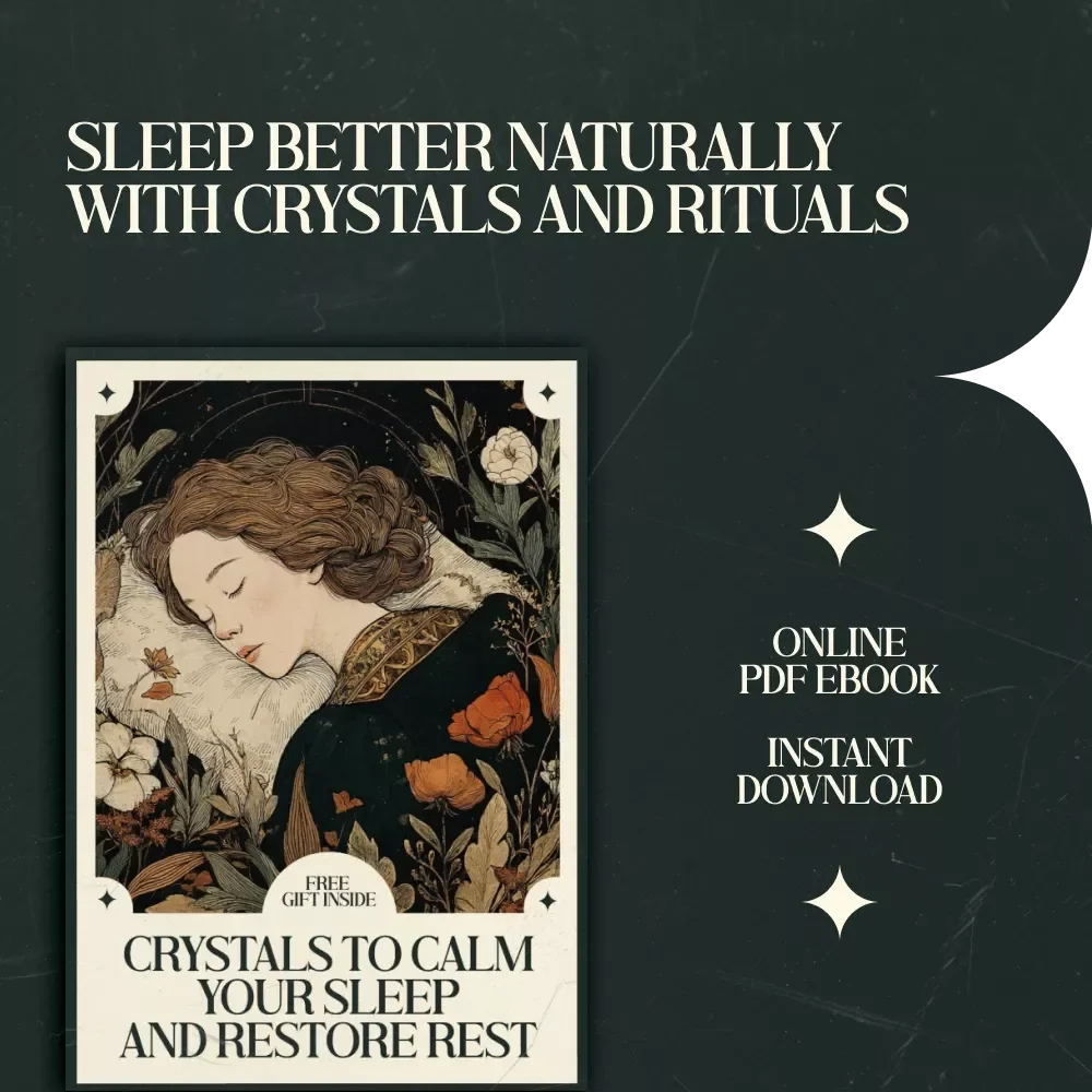 Crystals to Calm Your Sleep and Restore Rest – Guide to Crystals that Help with Sleep Problems for Relaxation, Meditation, and Stress Relief