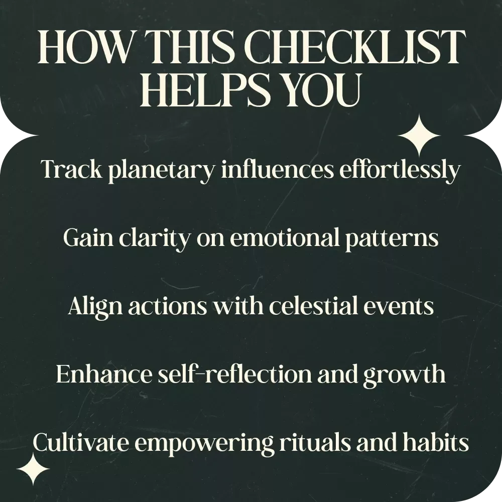 Your Astrology Journaling Checklist – How to Journal with Astrology Insights