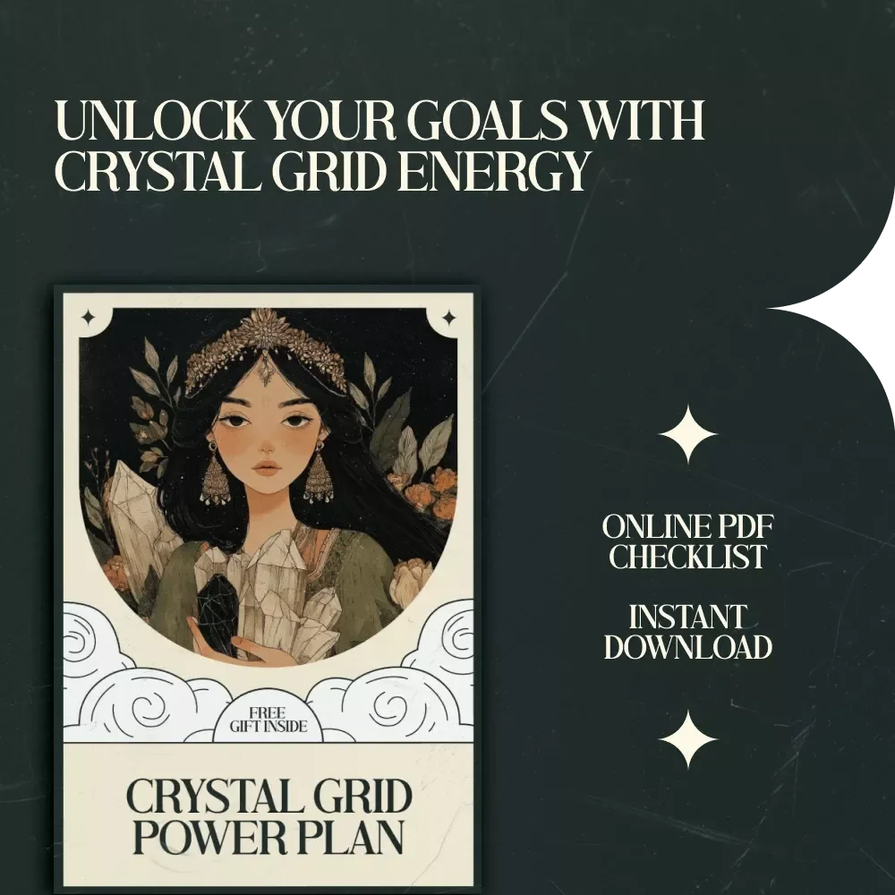 Crystal Grid Power Plan: Crystal Grid Ideas for Motivation and Goals – A Powerful Digital Guide