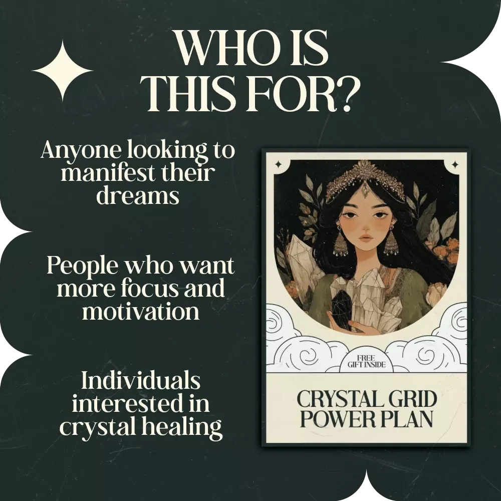 Crystal Grid Power Plan: Crystal Grid Ideas for Motivation and Goals – A Powerful Digital Guide