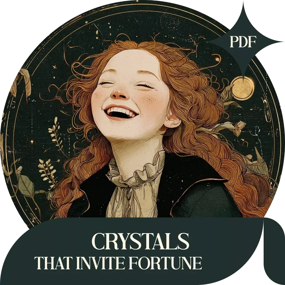 Crystals That Invite Fortune: A Complete Guide to Crystals That Bring Good Luck and Success for Prosperity, Opportunity, and Daily Abundance