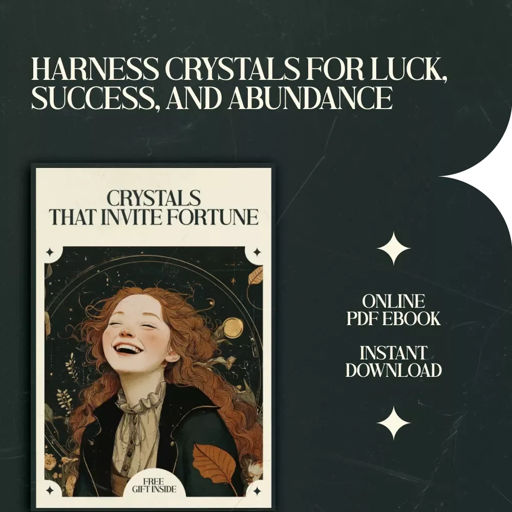 Crystals That Invite Fortune: A Complete Guide to Crystals That Bring Good Luck and Success for Prosperity, Opportunity, and Daily Abundance