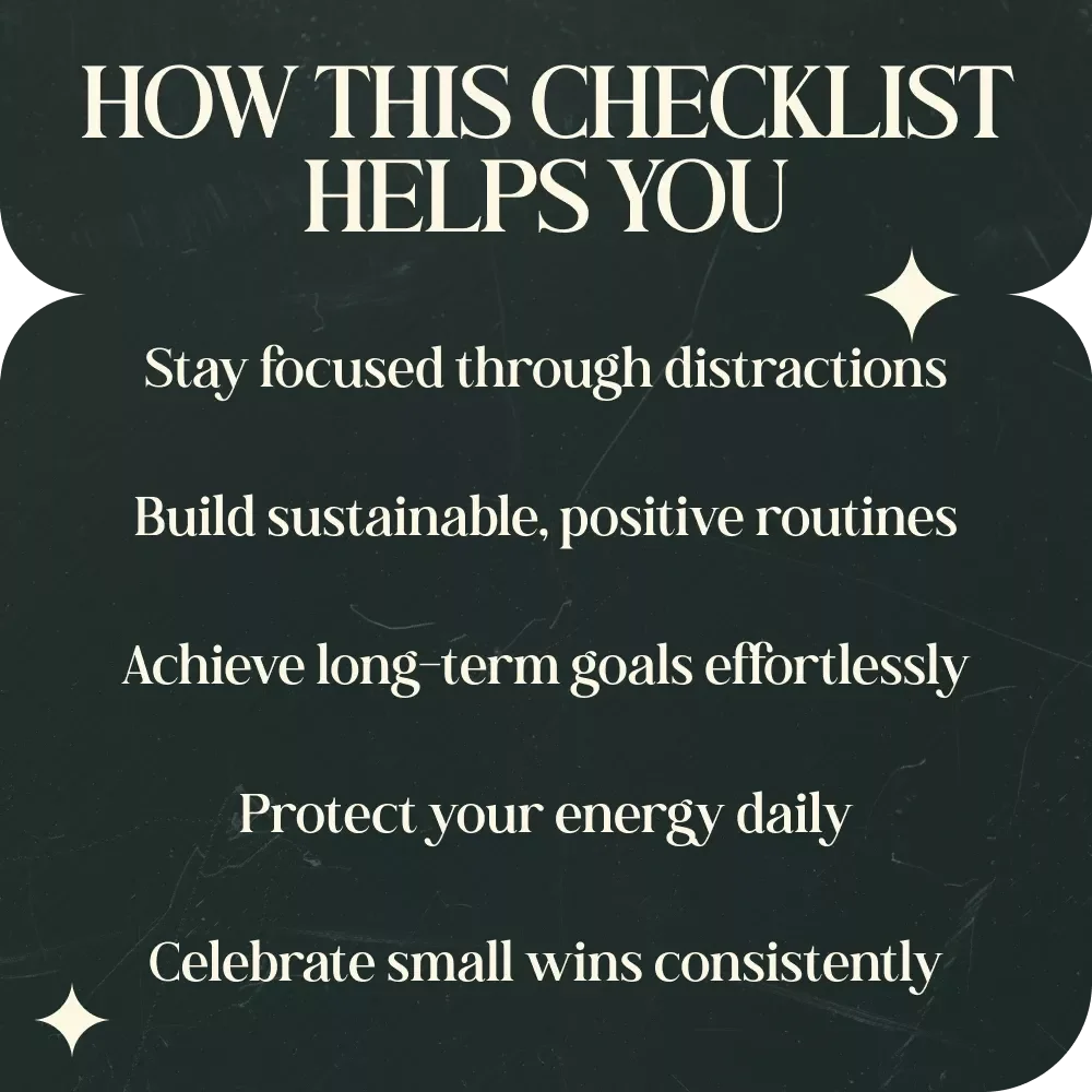 Your Fixed Signs Checklist for Stability and Persistence – A Practical Guide to Consistency and Growth