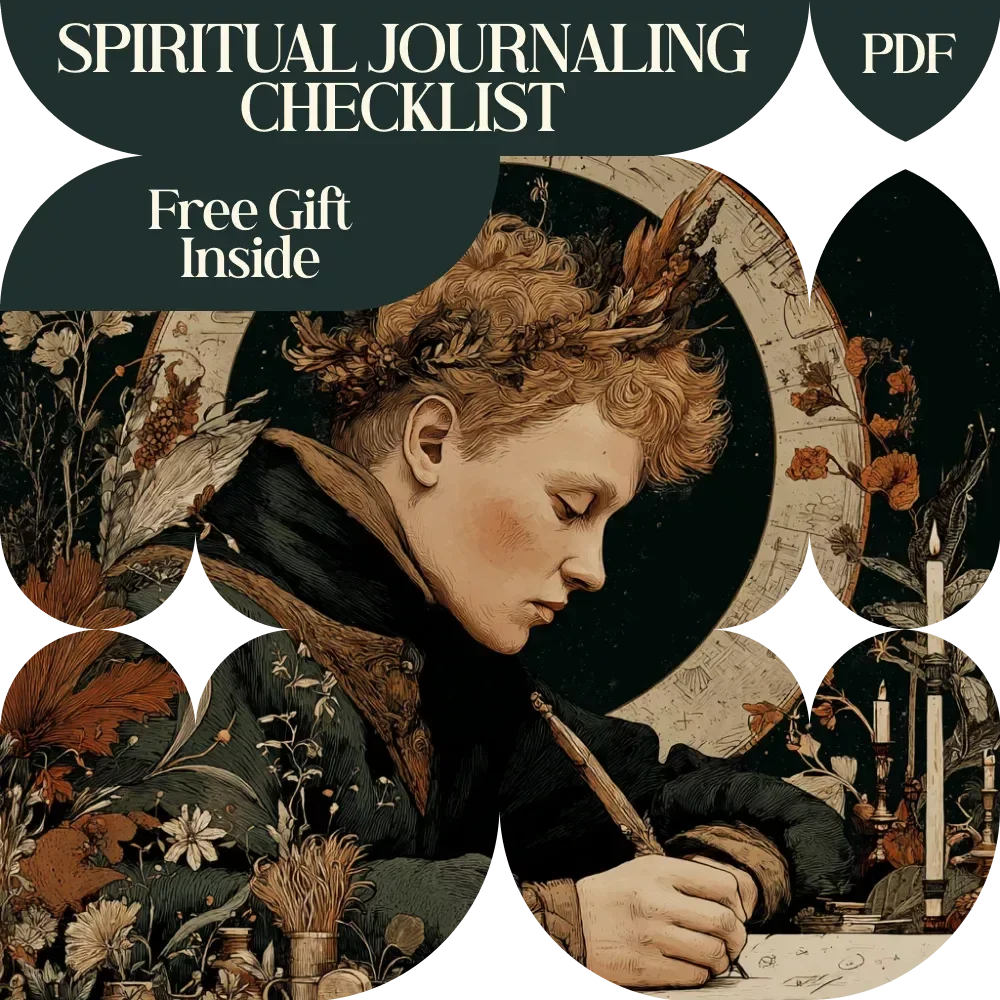 A Beginner’s Checklist for Spiritual Journaling – Spiritual Journaling Questions for Beginners Digital Checklist