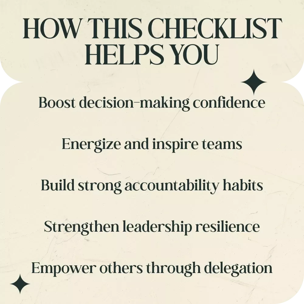 A Cardinal Signs Leadership Checklist: Essential Guide to Unlocking Leadership Potential