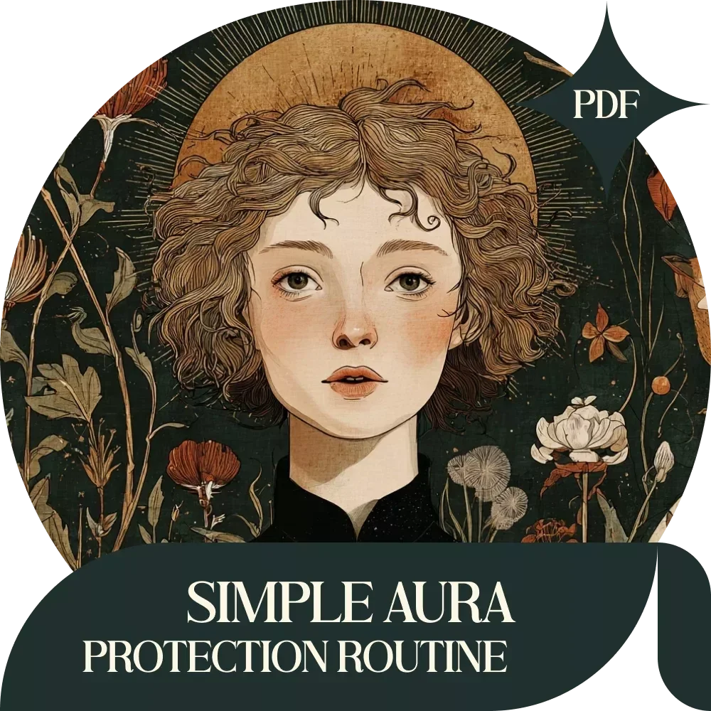 Simple Aura Protection Routine – Practical Checklist with Aura Protection Routine Ideas for Daily Energy Shielding, Spiritual Self-Care, Mindfulness & Emotional Boundary Support