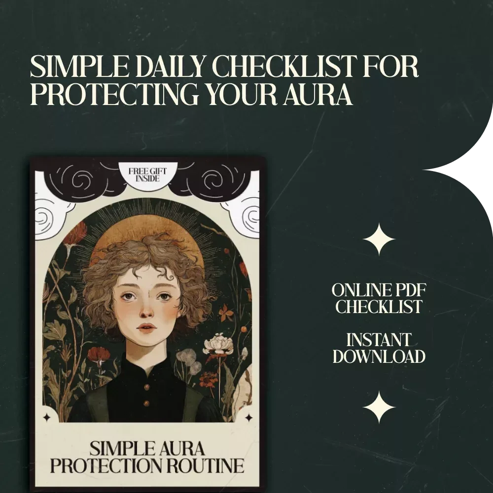 Simple Aura Protection Routine – Practical Checklist with Aura Protection Routine Ideas for Daily Energy Shielding, Spiritual Self-Care, Mindfulness & Emotional Boundary Support