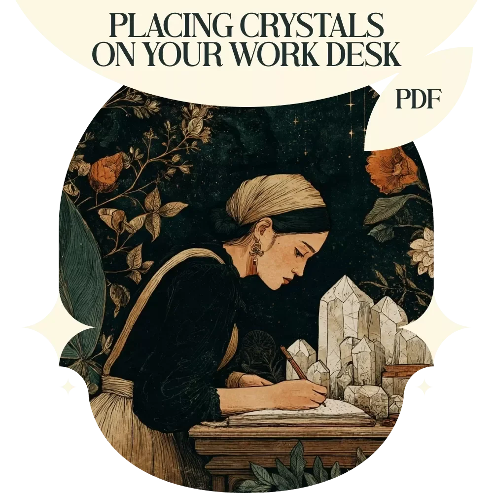 Placing Crystals on Your Work Desk - Guide & Checklist for Enhanced Focus & Energy