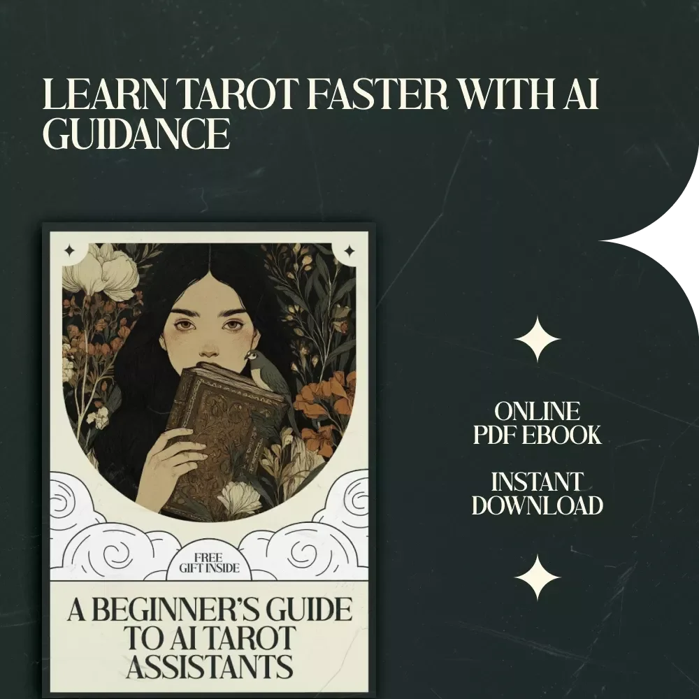 A Beginner’s Guide to AI Tarot Assistants – AI Tarot Assistant for Beginners Learning Cards, Easy Tarot Guide, Digital Download eBook for Modern Tarot Practice