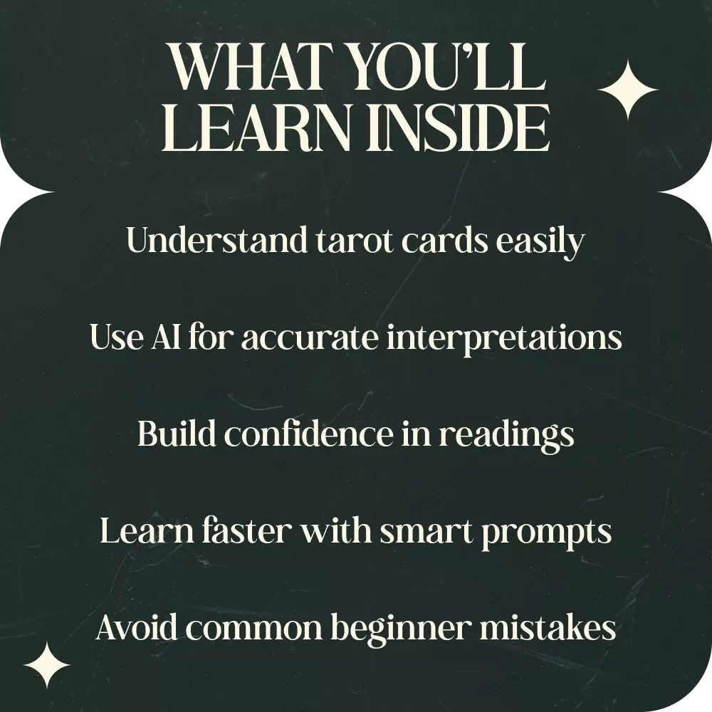 A Beginner’s Guide to AI Tarot Assistants – AI Tarot Assistant for Beginners Learning Cards, Easy Tarot Guide, Digital Download eBook for Modern Tarot Practice