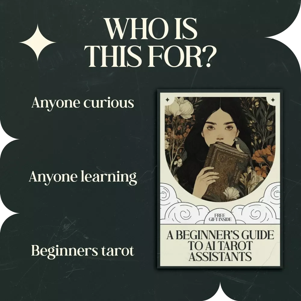 A Beginner’s Guide to AI Tarot Assistants – AI Tarot Assistant for Beginners Learning Cards, Easy Tarot Guide, Digital Download eBook for Modern Tarot Practice