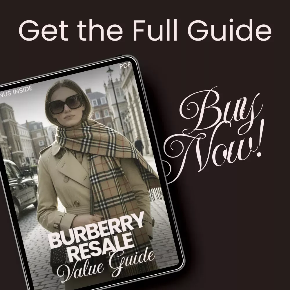 Burberry Resale Value Guide - Expert Tips for Maximizing Profit on Burberry Items