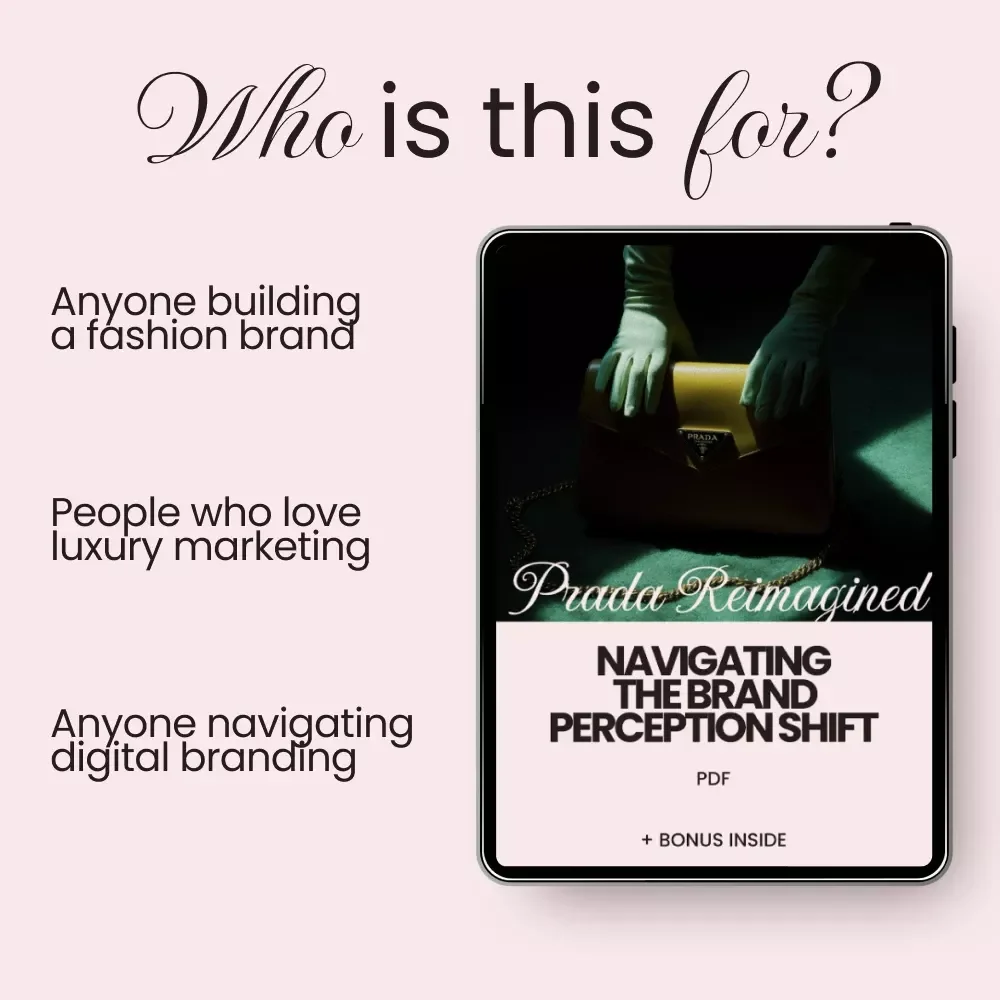Prada Reimagined: Navigating the Brand Perception Shift – Luxury Fashion Branding eBook on prada brand perception shift, AI Strategy, and Market Transformation Guide