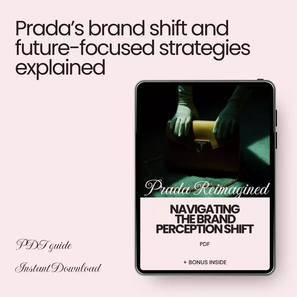 Prada Reimagined: Navigating the Brand Perception Shift – Luxury Fashion Branding eBook on prada brand perception shift, AI Strategy, and Market Transformation Guide