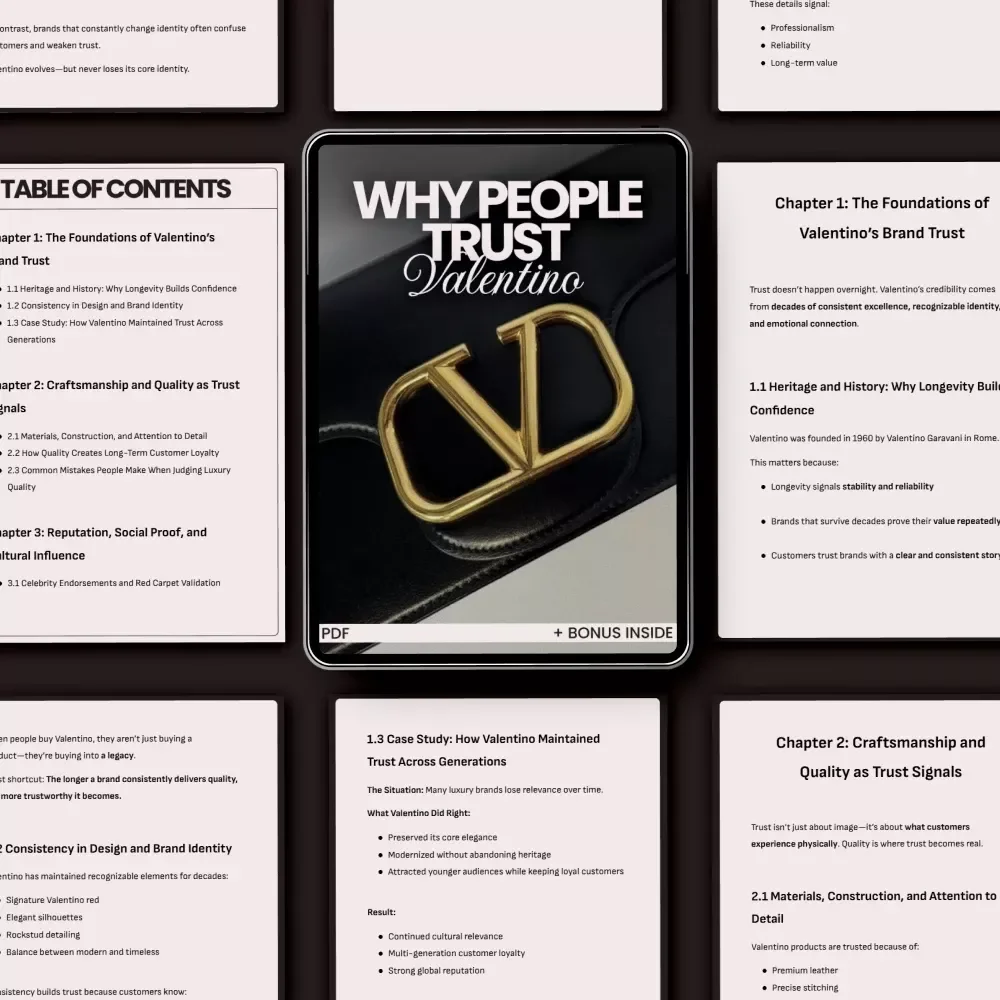 Why People Trust Valentino: The Ultimate Guide to Understanding Valentino Brand Trust Explained