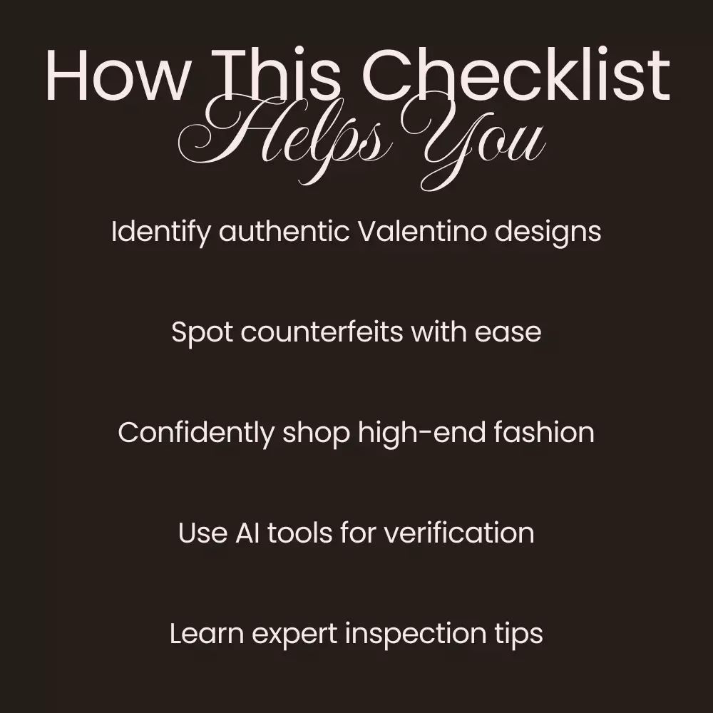 How to Avoid Fake Valentino Items: Ultimate Checklist for Authenticity