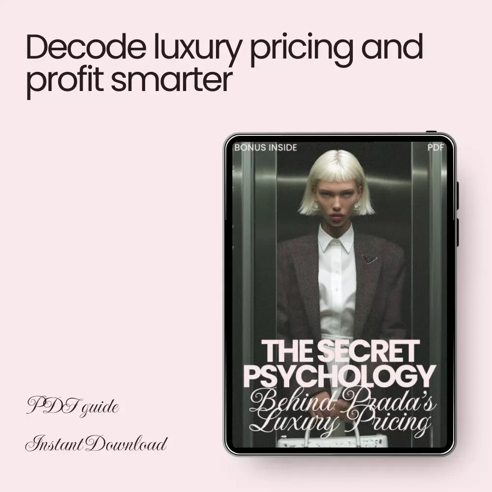 The Secret Psychology Behind Prada’s Luxury Pricing – Prada Pricing Psychology eBook Guide for Fashion Brands, Entrepreneurs & Luxury Strategy Lovers