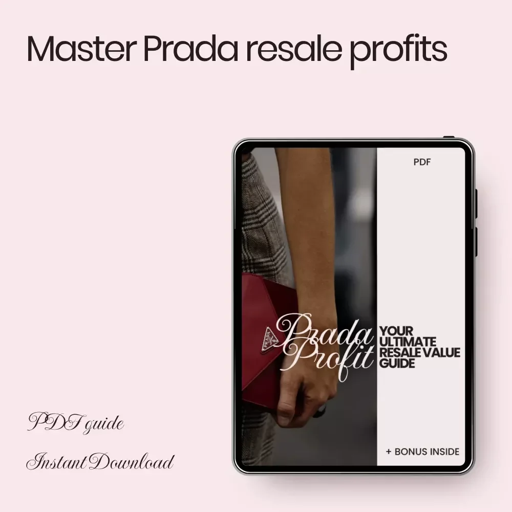 Prada Profit: Your Ultimate Resale Value Guide – Luxury prada resale value guide for Maximizing Designer Handbag & Fashion Returns