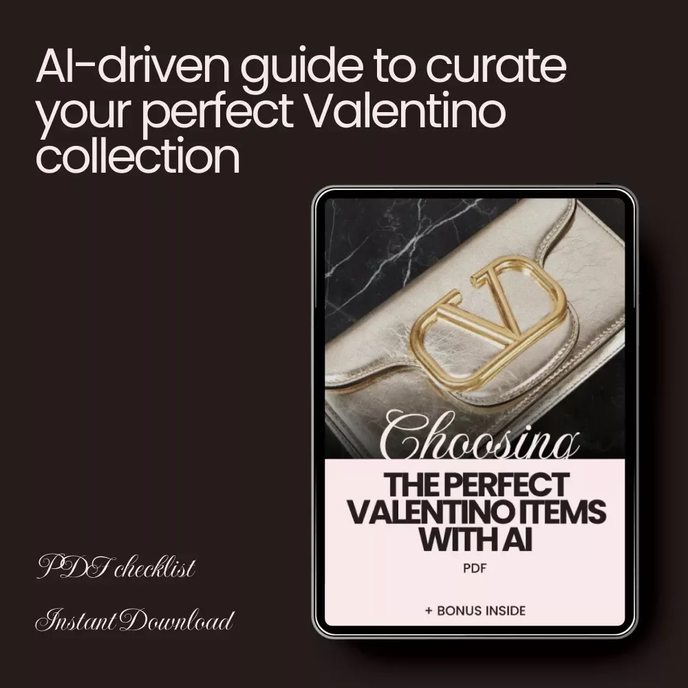 Choosing the Perfect Valentino Items with AI: Your Ultimate Guide to Effortless Style