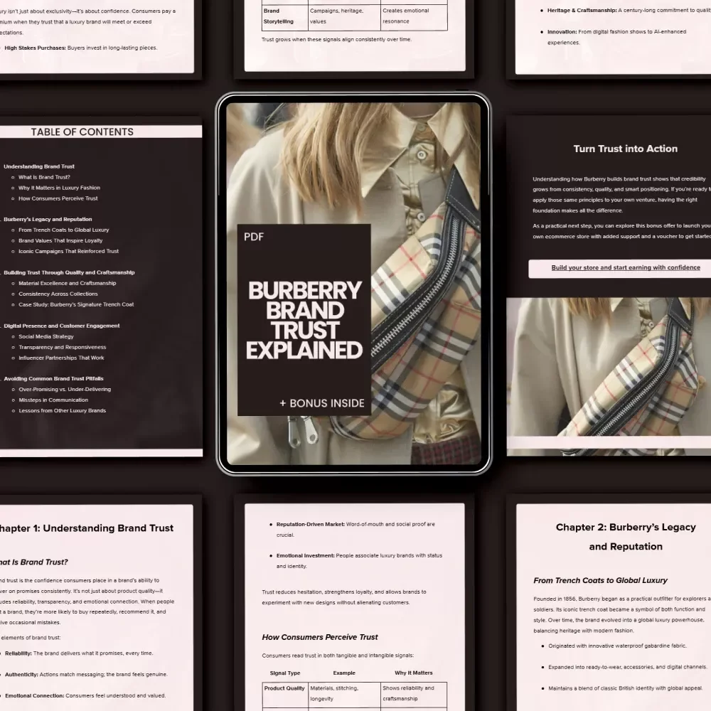 Burberry Brand Trust Explained: A Complete Guide to Building Loyalty and Reputation in Luxury Fashion