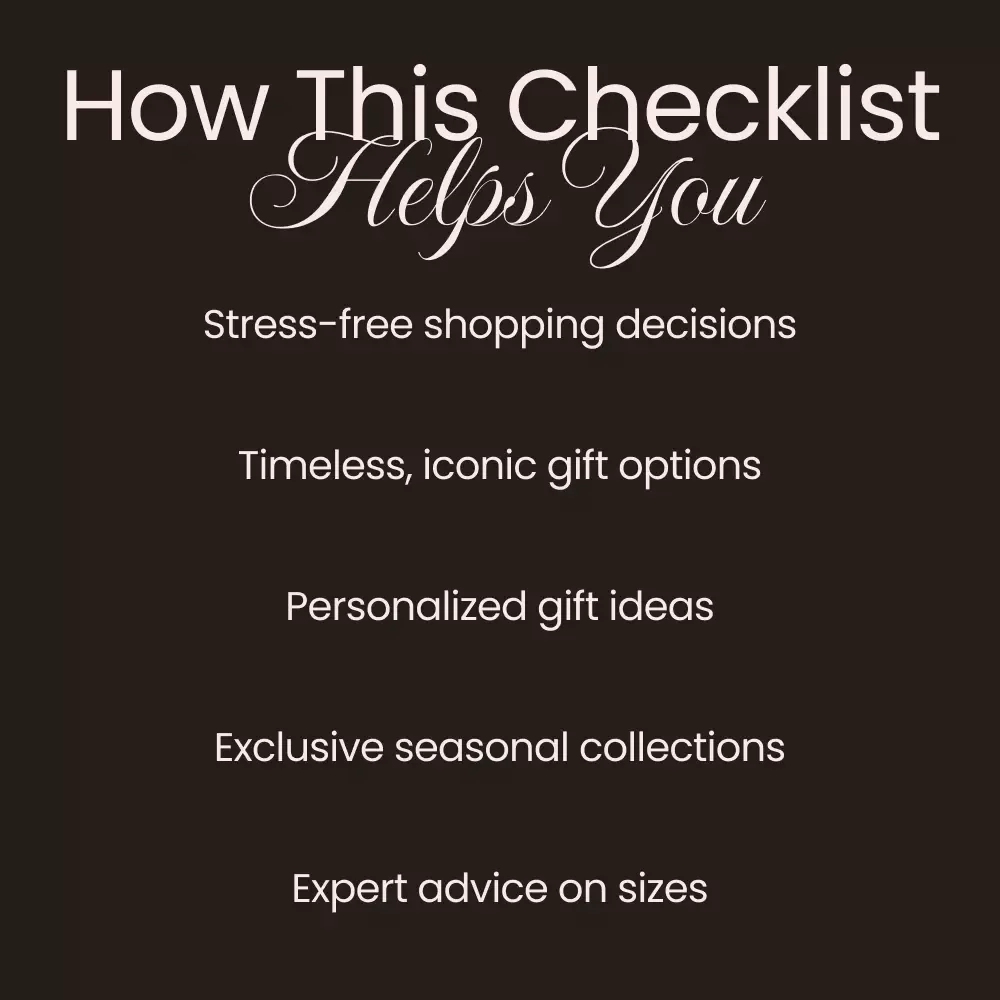 Burberry Gift Shopping Made Simple: The Ultimate Checklist for Stress-Free Shopping