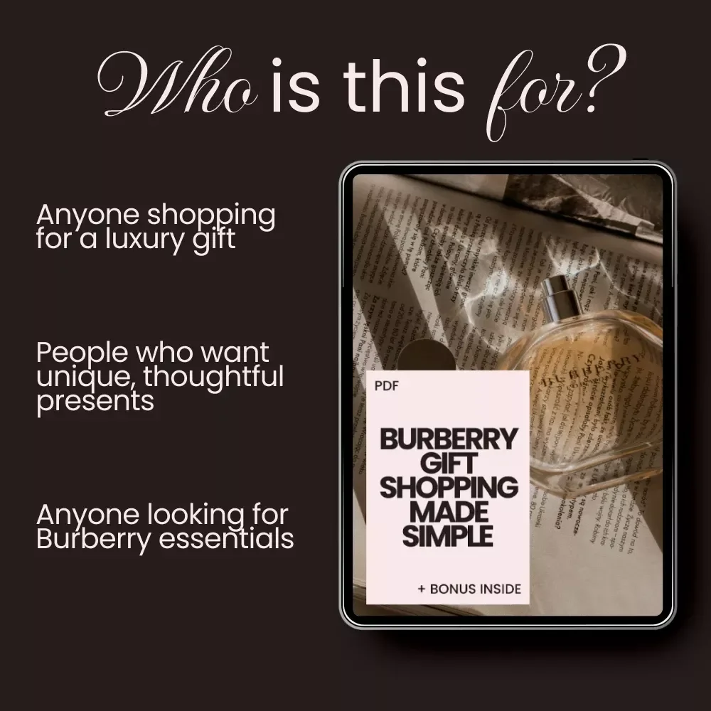 Burberry Gift Shopping Made Simple: The Ultimate Checklist for Stress-Free Shopping
