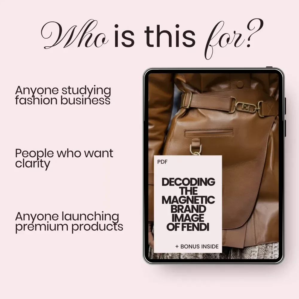Decoding the Magnetic Brand Image of Fendi – fendi brand image explained eBook, Luxury Branding Guide, Fashion Brand Strategy Digital Download