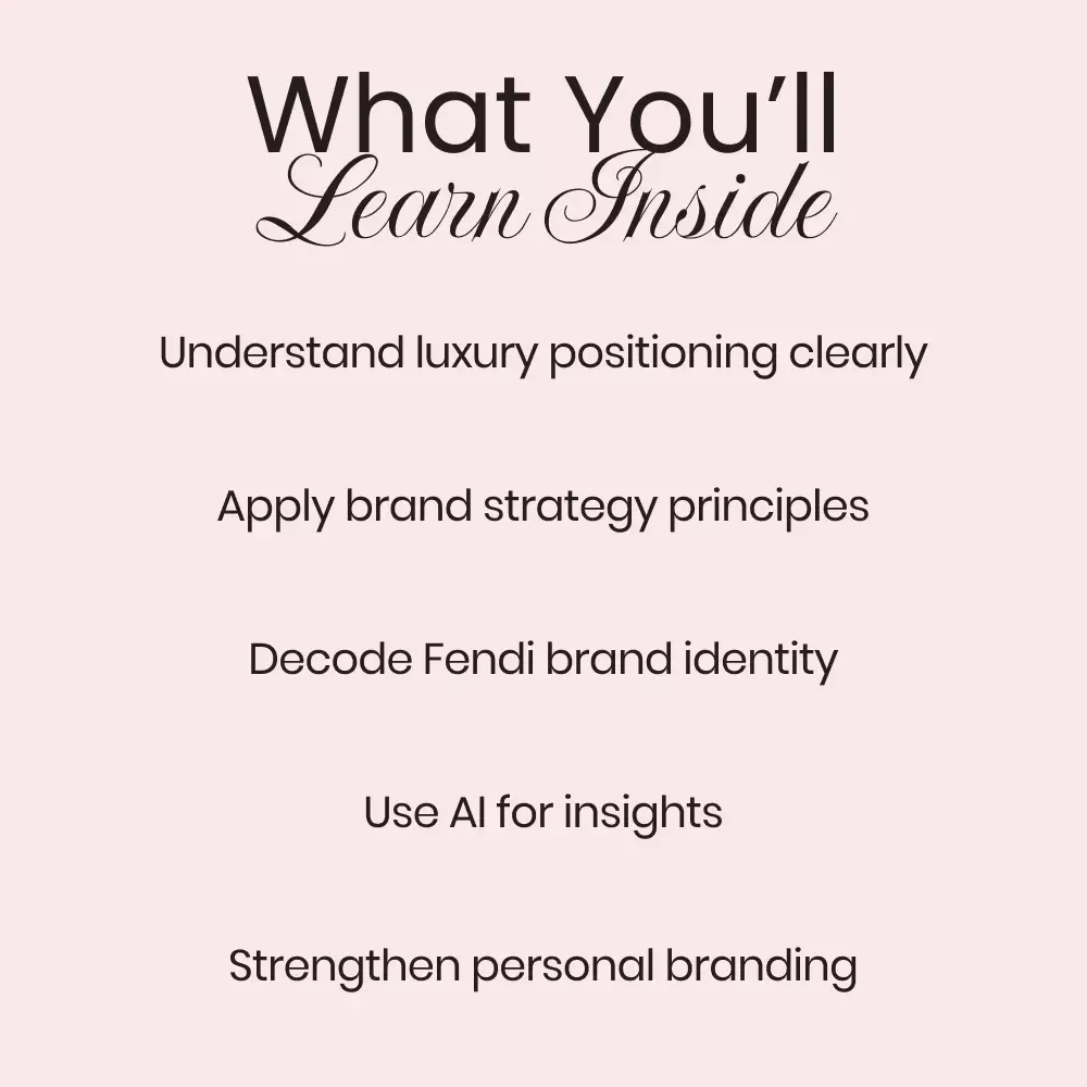 Decoding the Magnetic Brand Image of Fendi – fendi brand image explained eBook, Luxury Branding Guide, Fashion Brand Strategy Digital Download