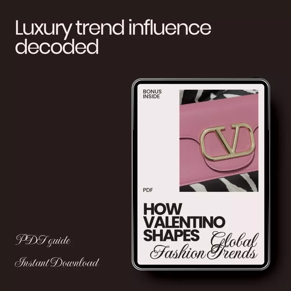 How Valentino Shapes Global Fashion Trends – Luxury Style Guide on Valentino Brand Influence on Trends, Runway to Reality Insights & AI Styling Strategies