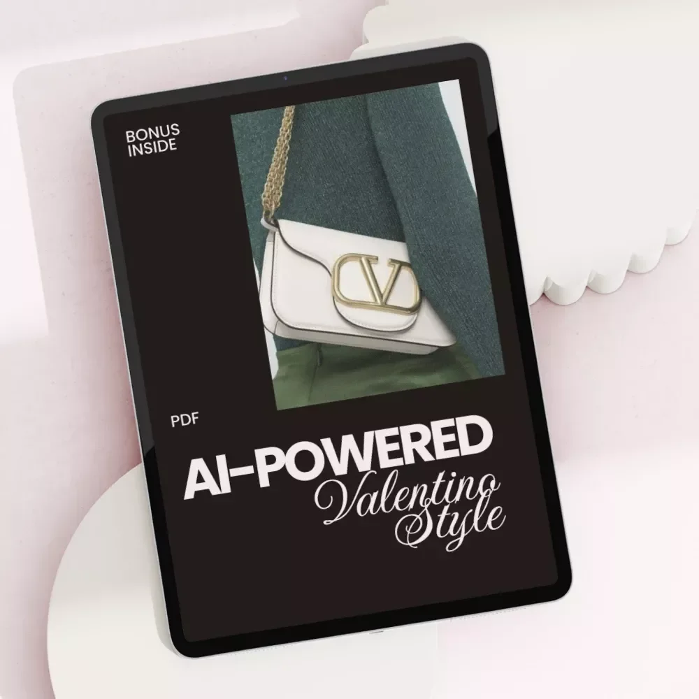 AI-Powered Valentino Style Checklist – Digital Download Guide with ai suggestions for valentino style, Capsule Wardrobe Planner & Smart Shopping Tracker