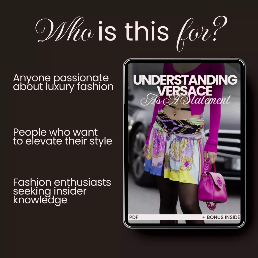 Understanding Versace as a Statement: Why Versace is a Status Choice - eBook Guide