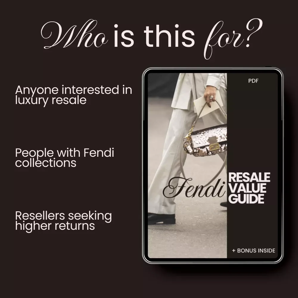 Fendi Resale Value Guide: Unlock the Secrets to Maximizing Your Fendi Investment
