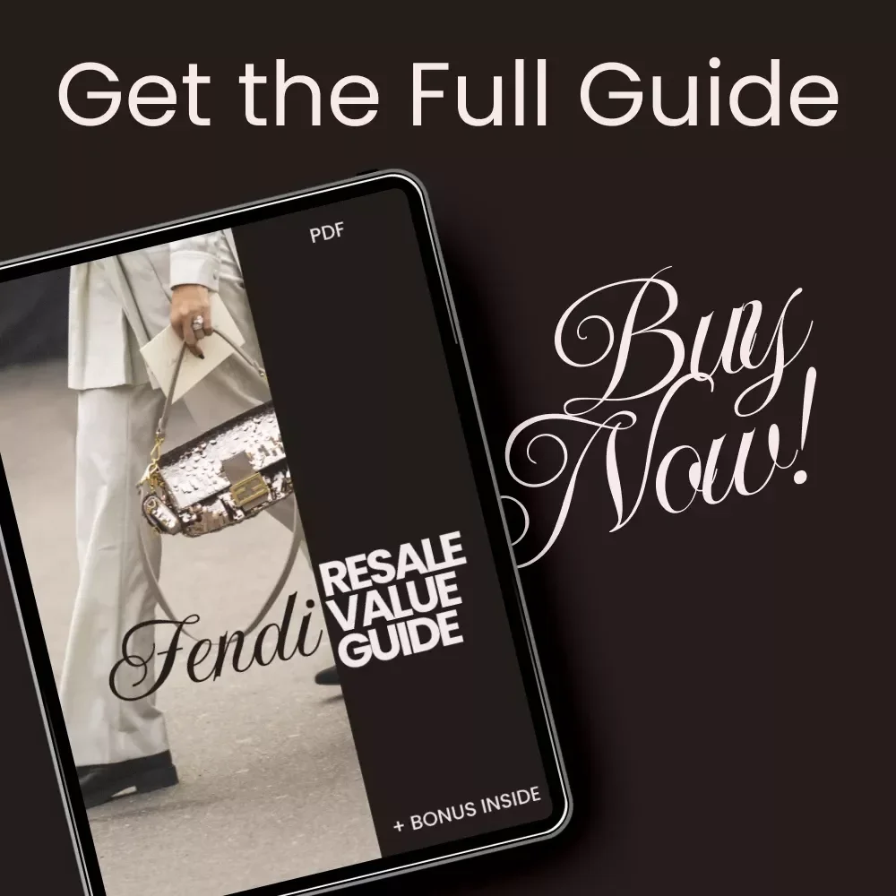 Fendi Resale Value Guide: Unlock the Secrets to Maximizing Your Fendi Investment