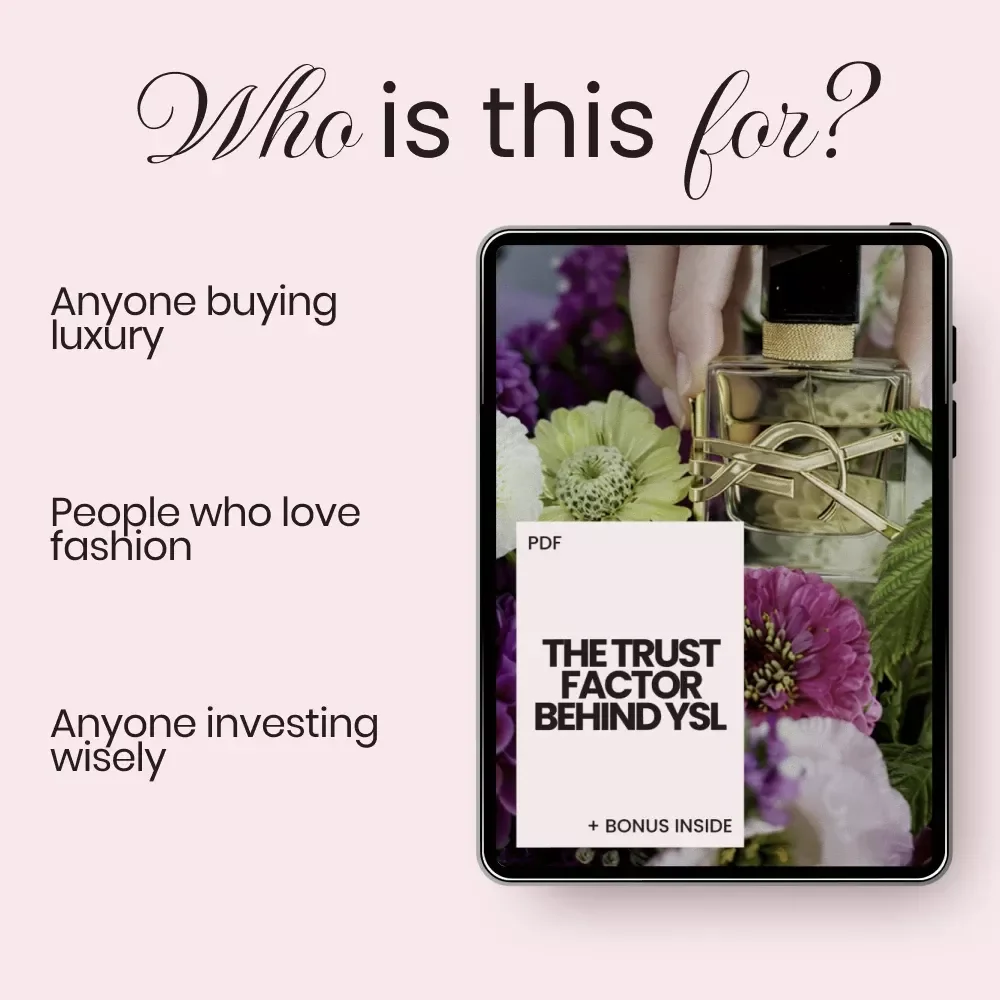 The Trust Factor Behind YSL – Luxury Brand Credibility Checklist | Why People Trust Saint Laurent Digital Download