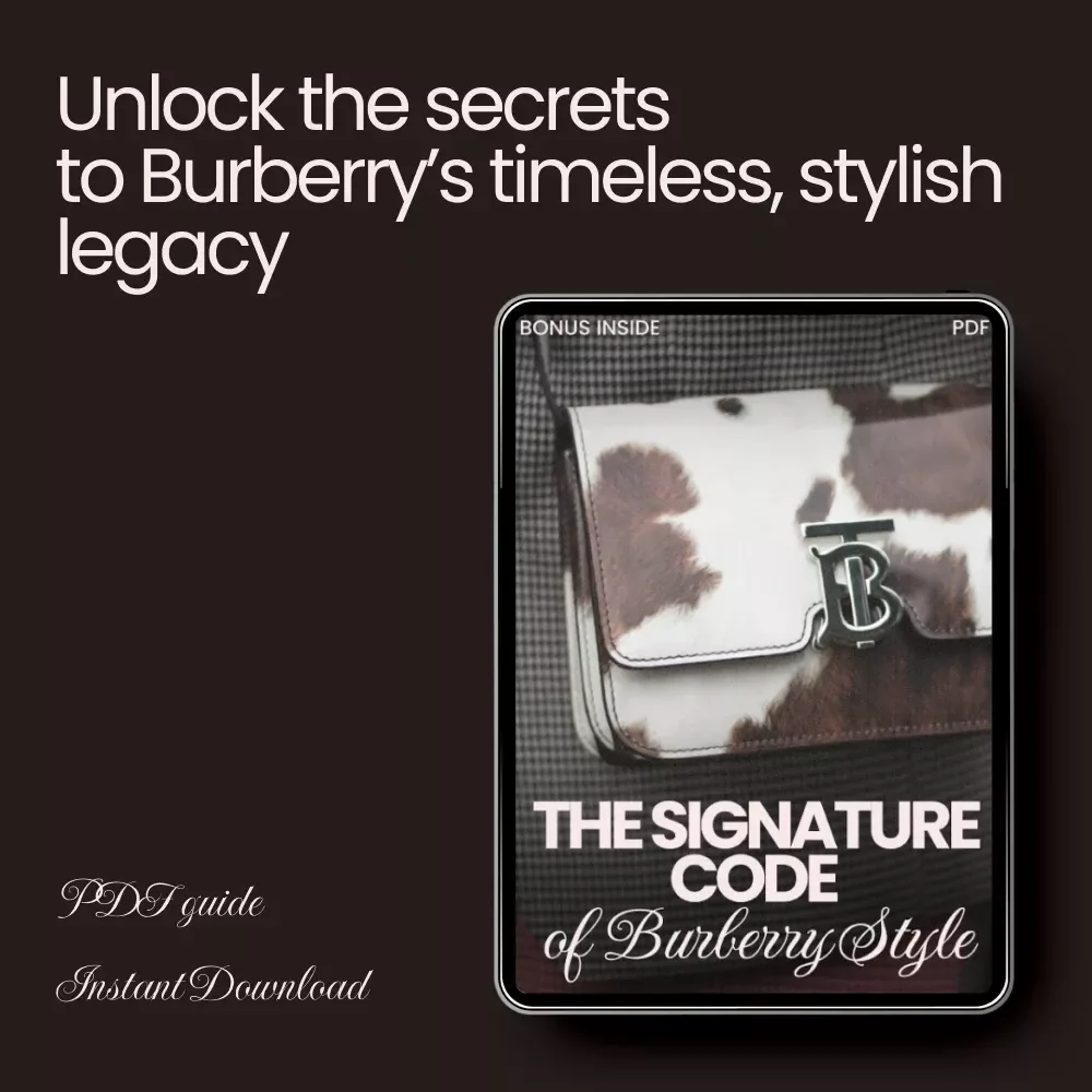 The Signature Code of Burberry Style: A Complete Guide to Understanding and Recreating Burberry's Timeless Elegance